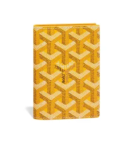 Yellow Goyard SAINT-MARC Card Wallet