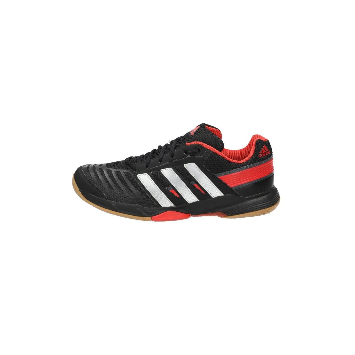 Adidas Court Stabil 10.1 Squash Sport Shoes Fabric Black Colour For Men