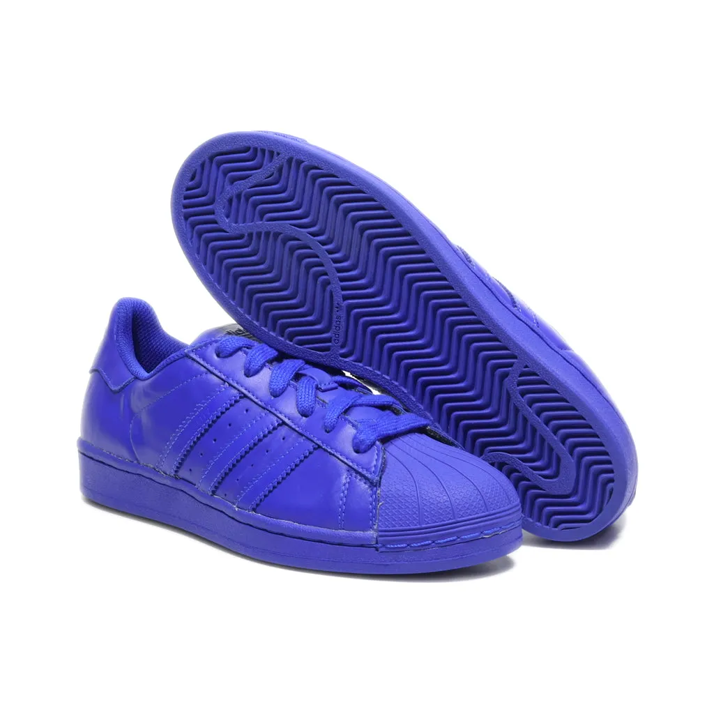 Adidas Equality Low-Top Sneakers Leather Blue Colour For Women