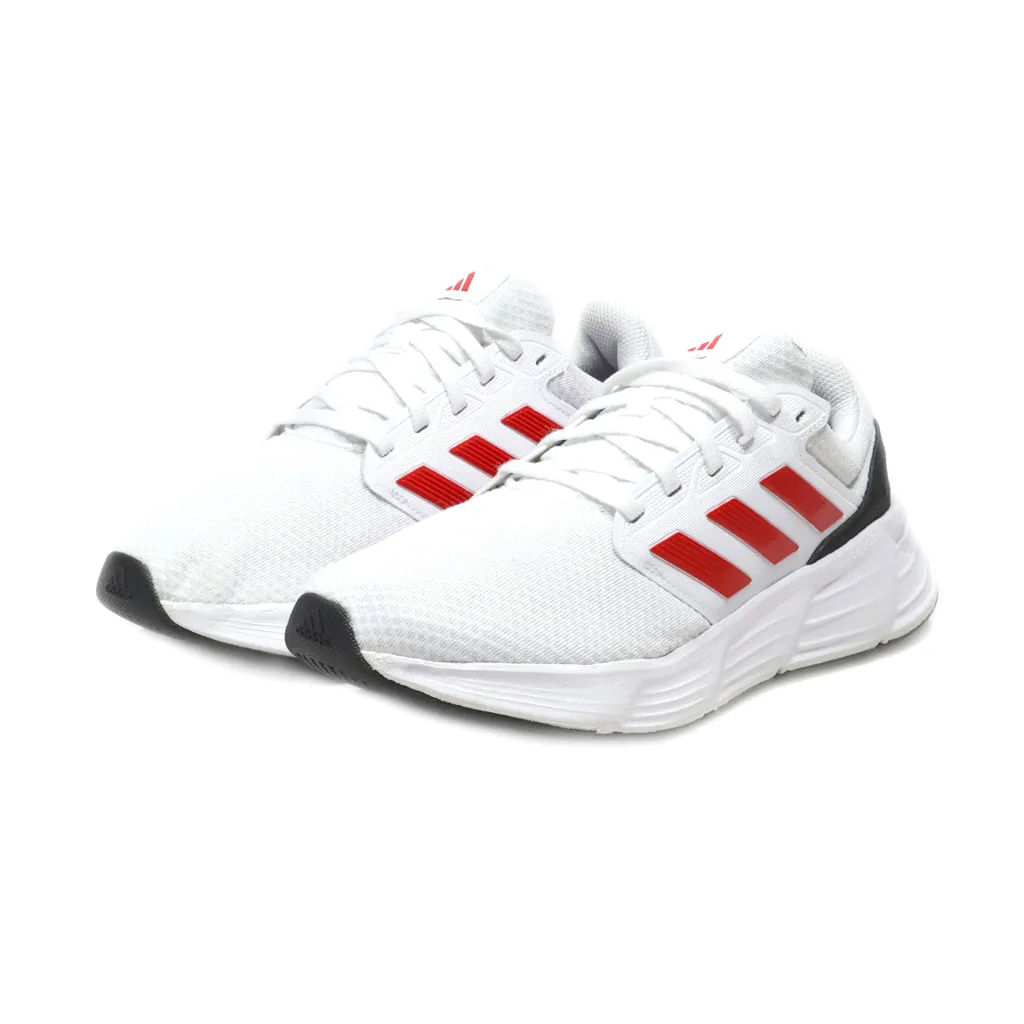 Adidas Galaxy 6 Sport Shoes Fabric White Colour For Men