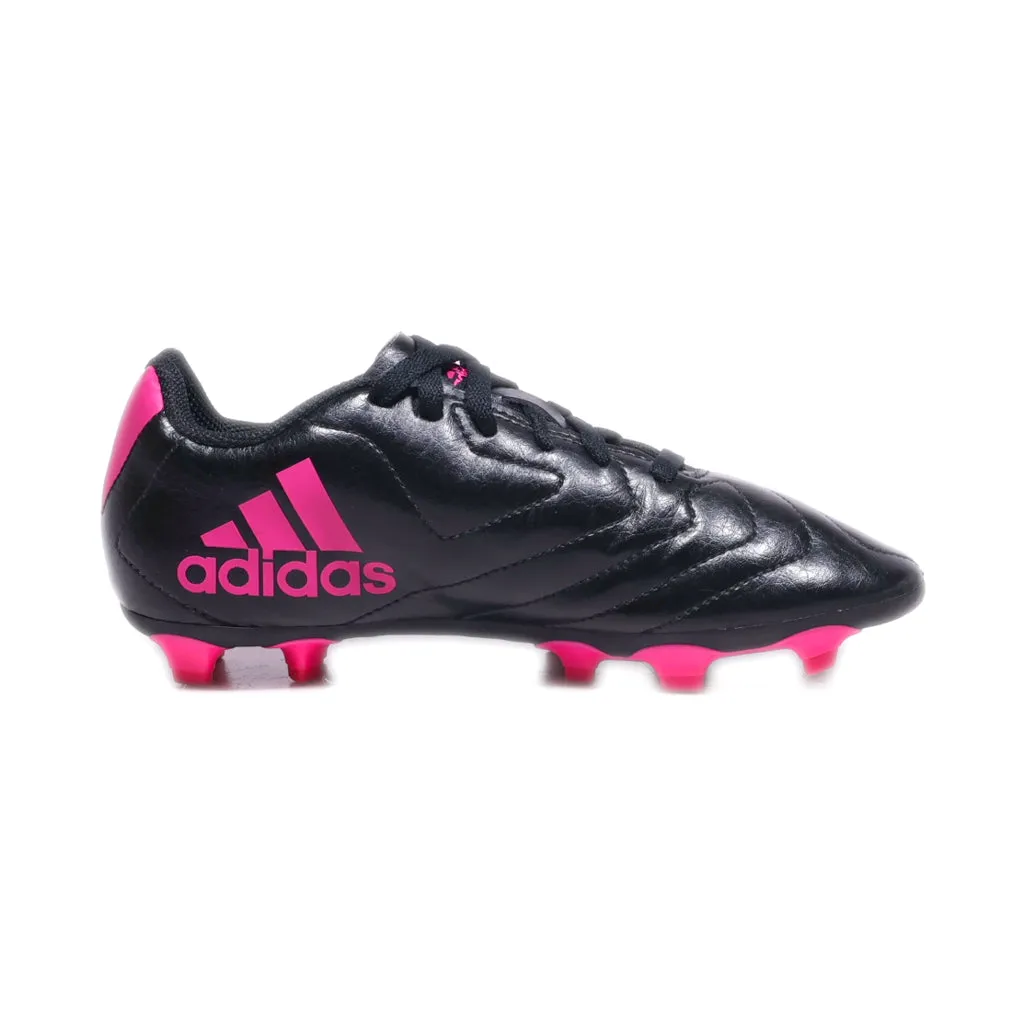 Adidas Goletto Vii Fg Cleat Sport Shoes Pu Leather Black Colour For Kids