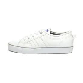 Adidas Nizza Low-Top Sneakers Leather White Colour For Women