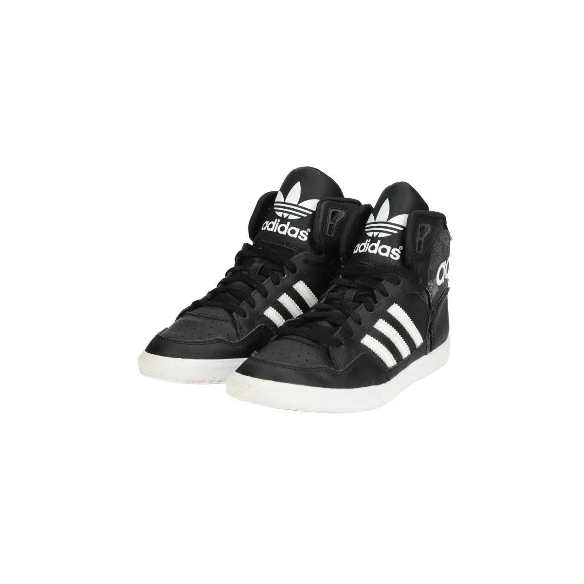 Adidas Originals Extaball Top High-Top Sneakers Black Colour For Women