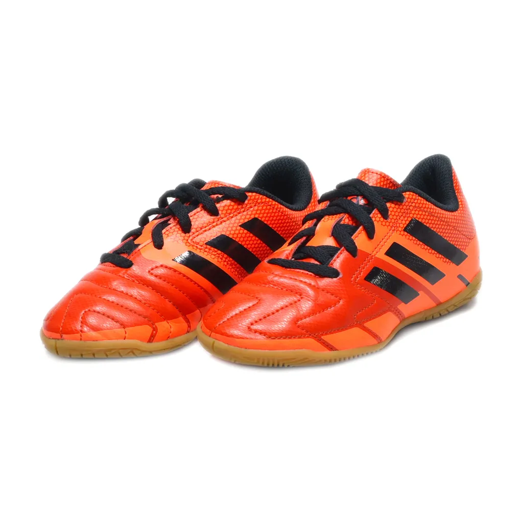 Adidas Sneakers Leather Orange Colour For Kids