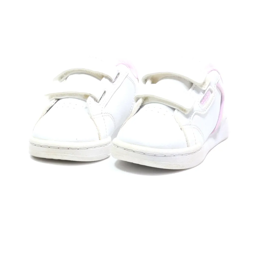 Adidas Sneakers Leather White Colour For Kids