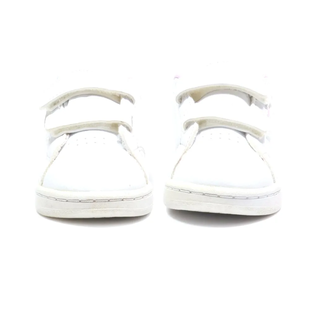 Adidas Sneakers Leather White Colour For Kids