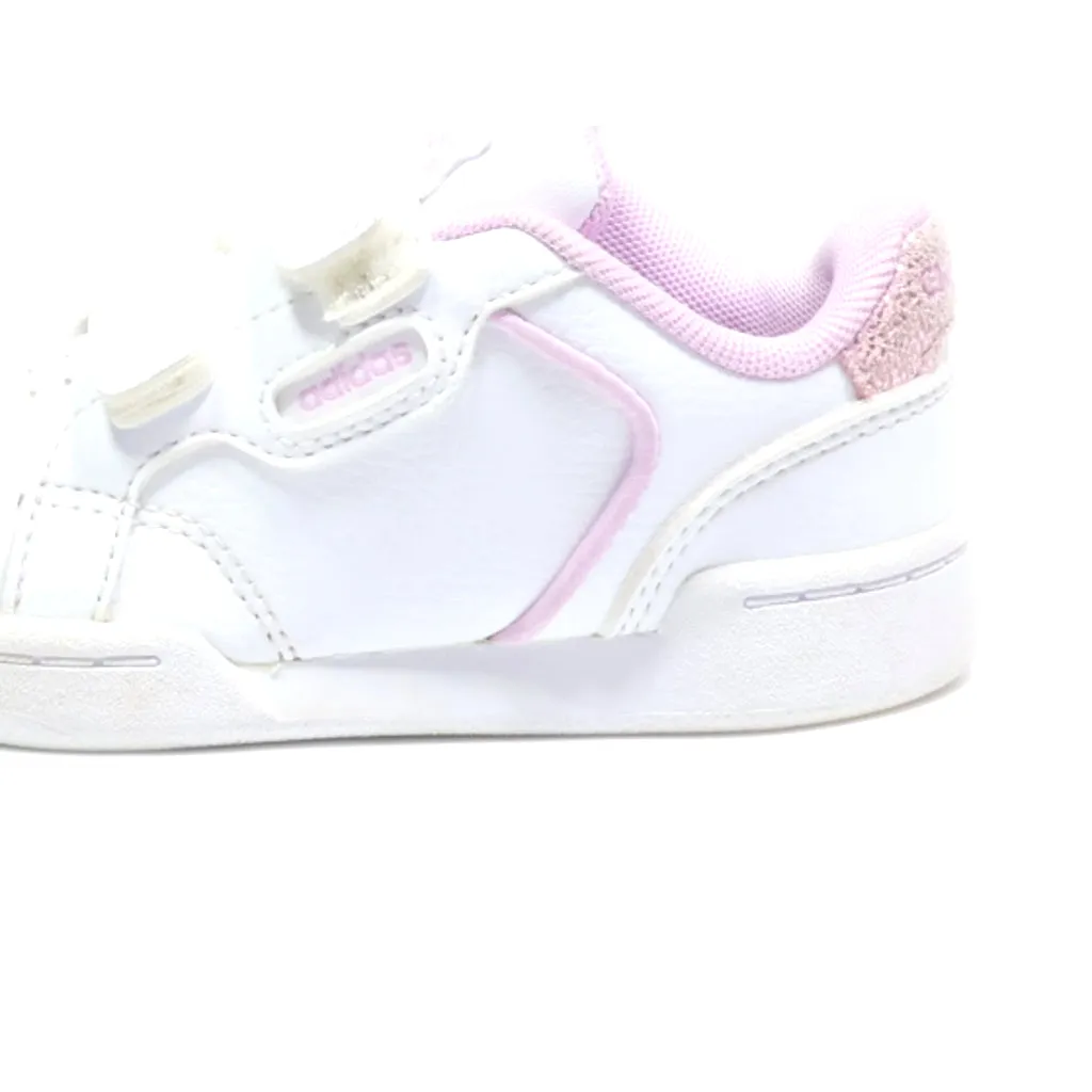 Adidas Sneakers Leather White Colour For Kids