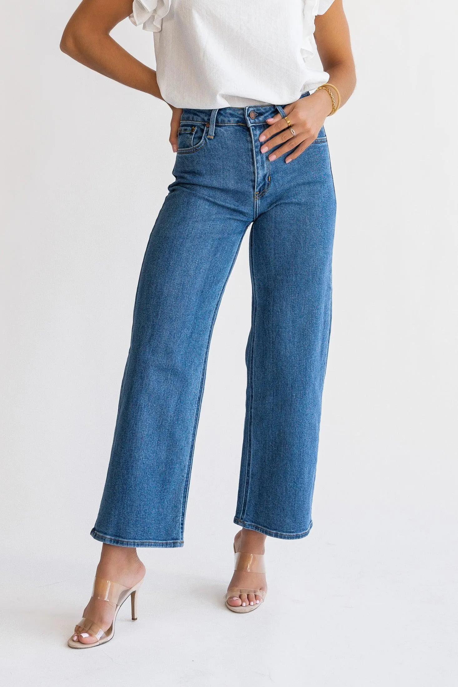 Around Town Dark Wash Denim - Final Sale