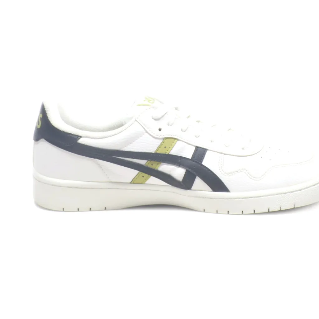 Asics Japan S Low-Top Sneakers Leather White Colour For Men