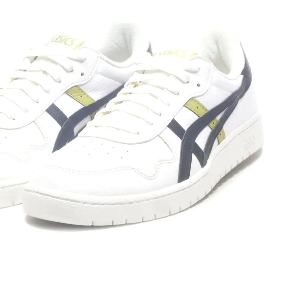 Asics Japan S Low-Top Sneakers Leather White Colour For Men