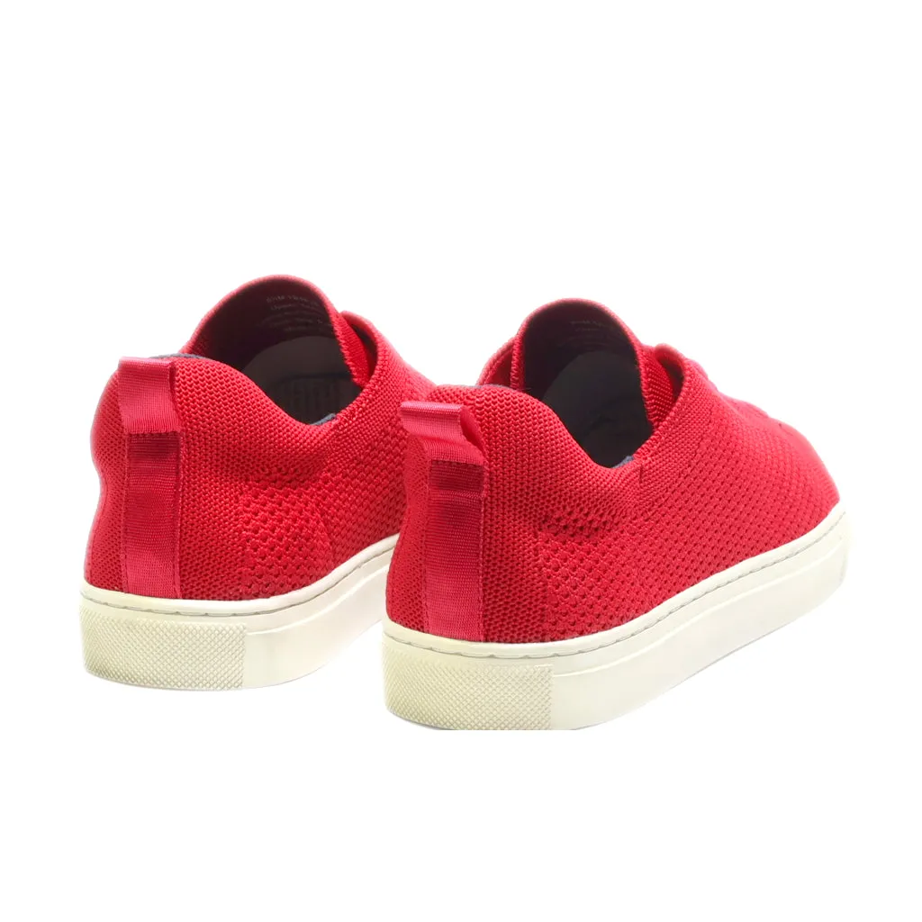 Banana Republic Low-Top Sneakers Fabric Red Colour For Men