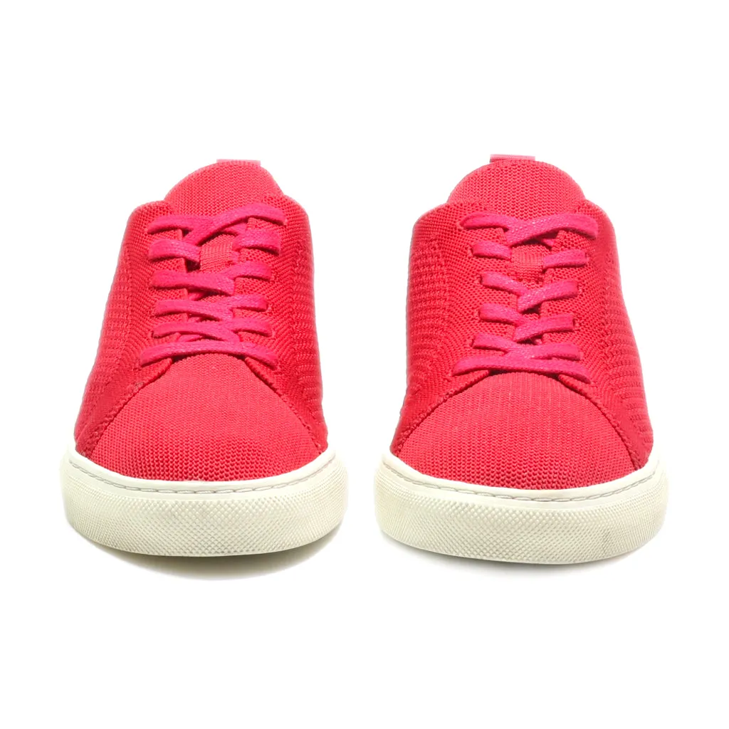 Banana Republic Low-Top Sneakers Fabric Red Colour For Men