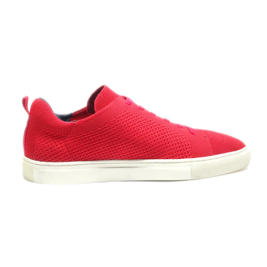 Banana Republic Low-Top Sneakers Fabric Red Colour For Men