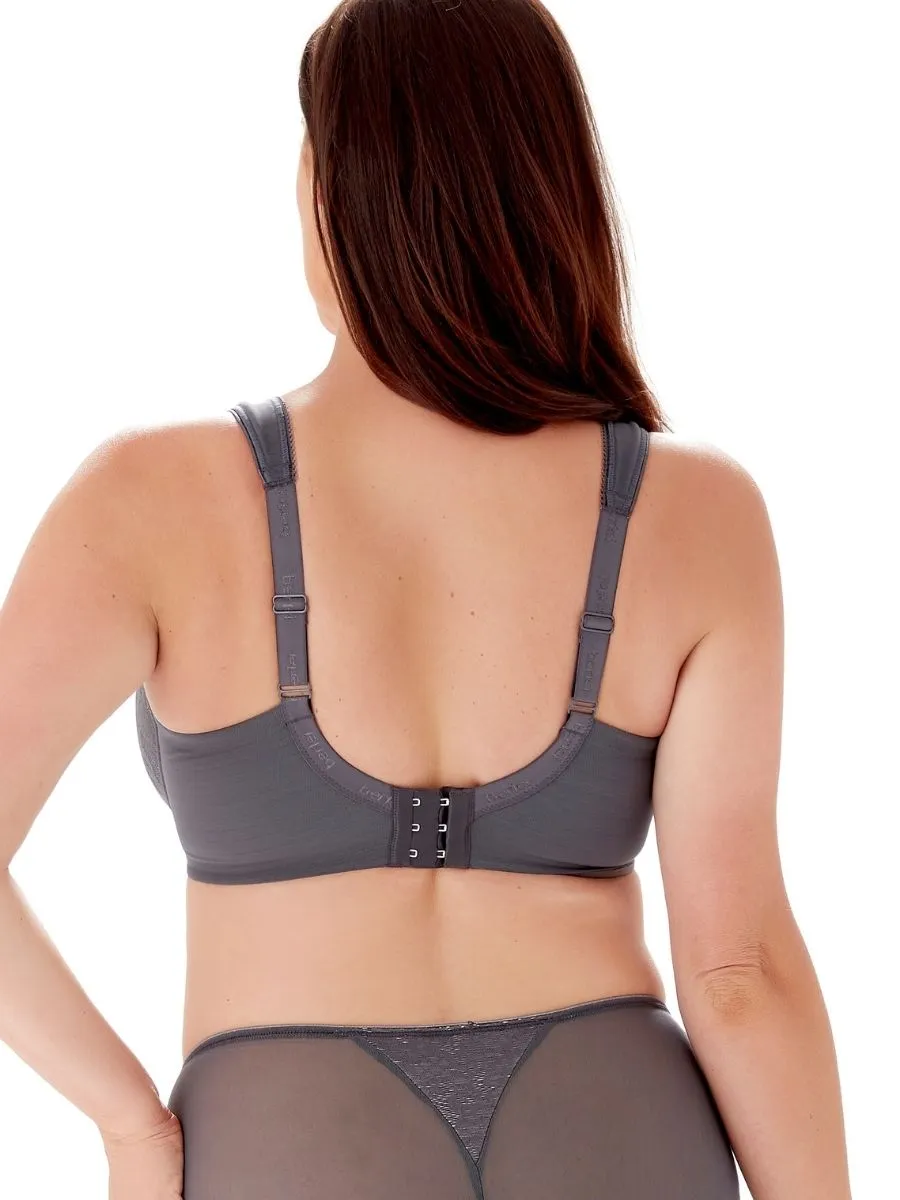 Beauty Everyday Minimiser Bra - Dark Gray