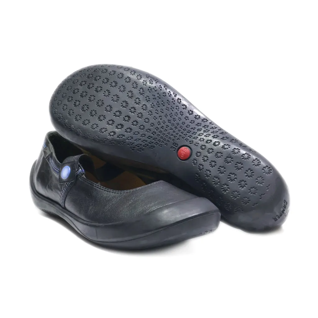 Camper Ballerinas Leather Black Colour For Women