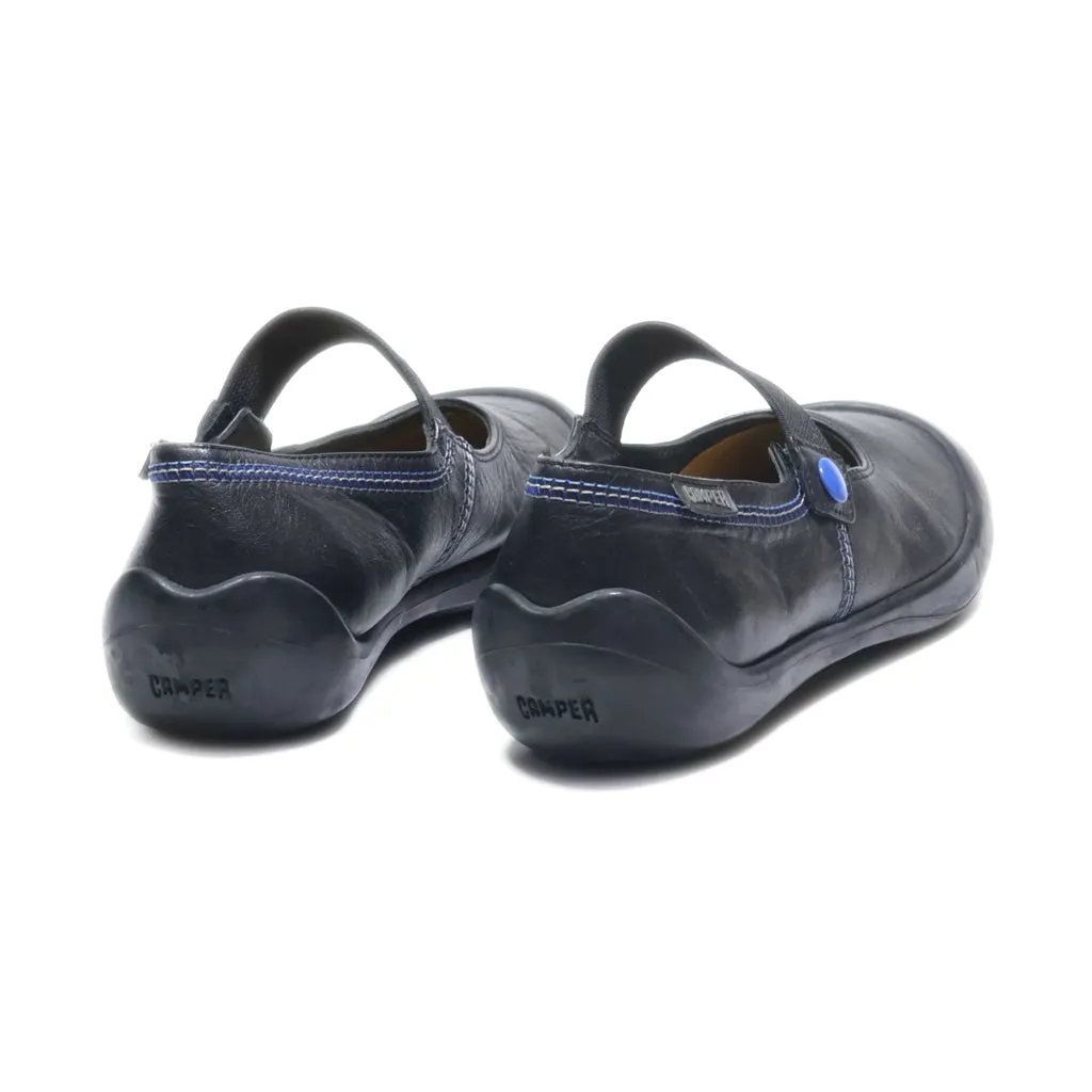 Camper Ballerinas Leather Black Colour For Women