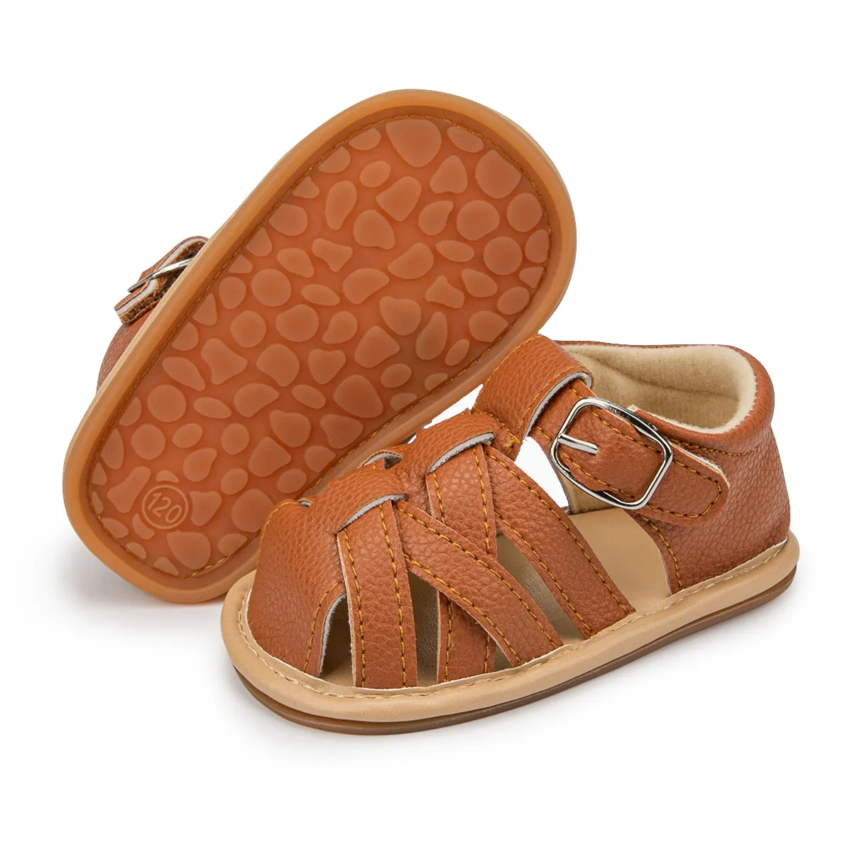 Charlie Soft Sole Sandals - Tan