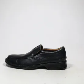 Clarks Collection Formal Slip Ons Leather Black Colour For Men