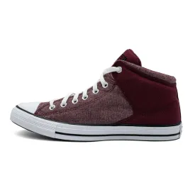 Converse Chuck Taylor All Star Street Dark High-Top Sneakers Fabric Burgundy Colour For Men