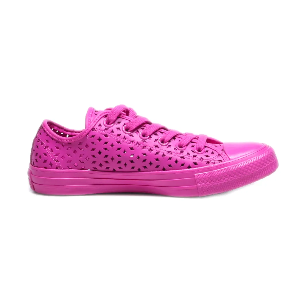 Converse Low-Top Sneakers Leather Pink Colour For Women