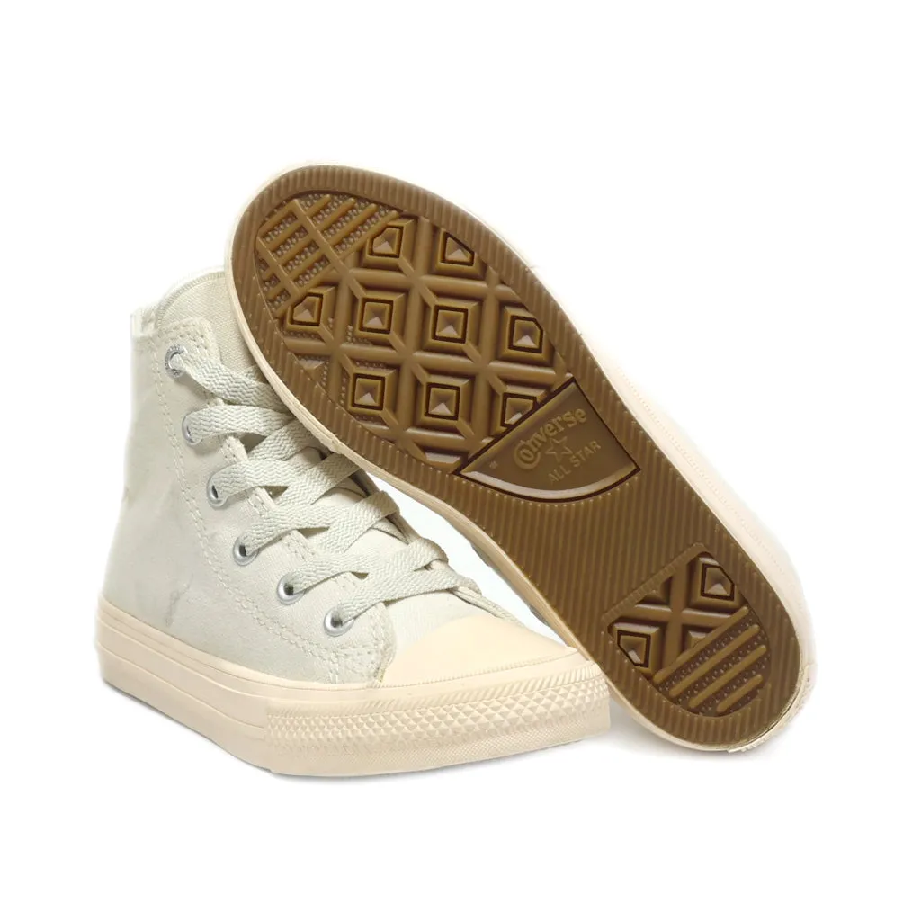 Converse Sneakers Canvas Beige Colour For Kids