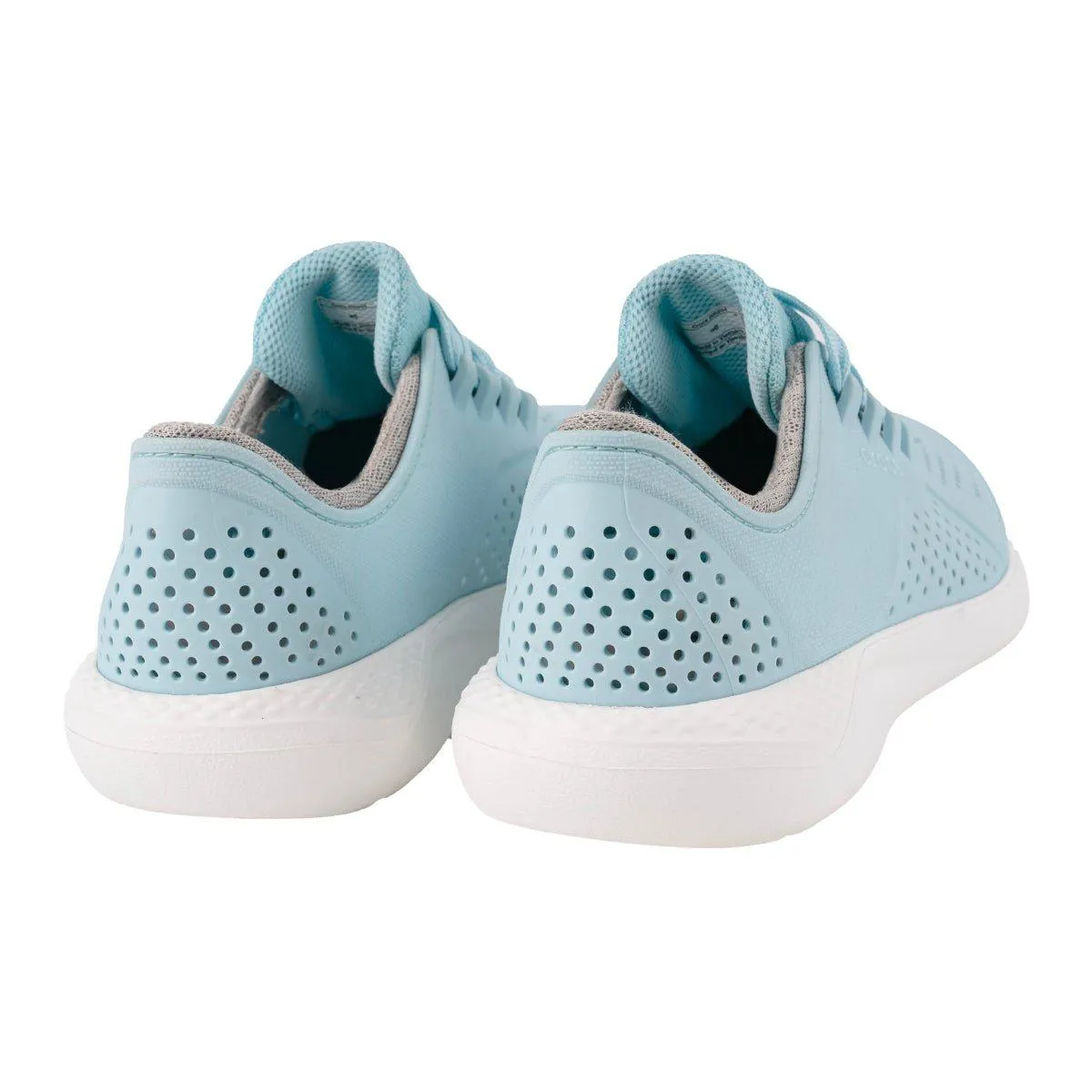 Crocs Liferide Pacer Low-Top Sneakers Rubber Blue Colour For Women