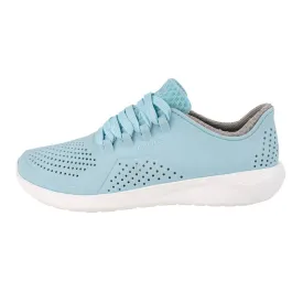 Crocs Liferide Pacer Low-Top Sneakers Rubber Blue Colour For Women