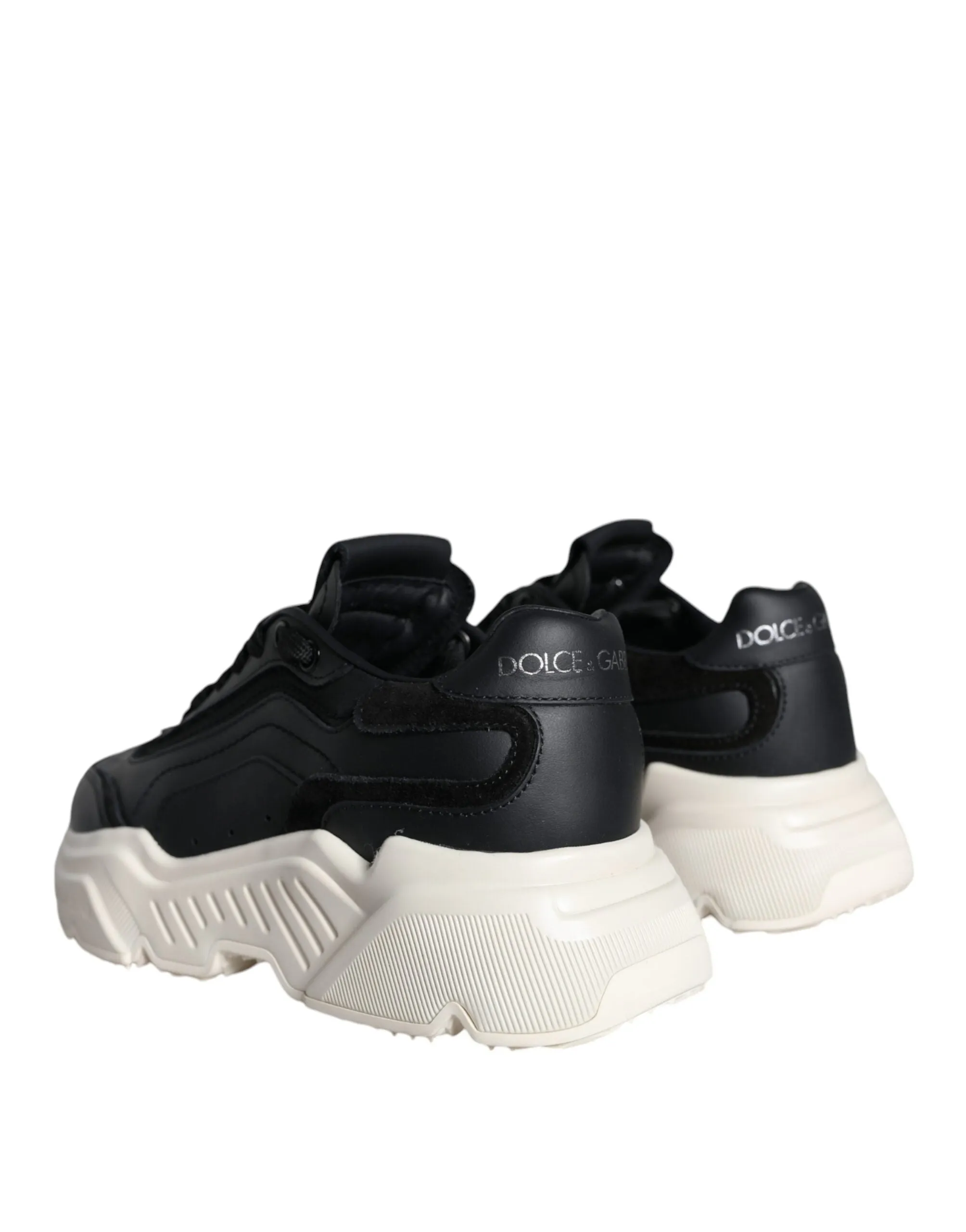 Dolce & Gabbana Daymaster Sneakers In Black Leather