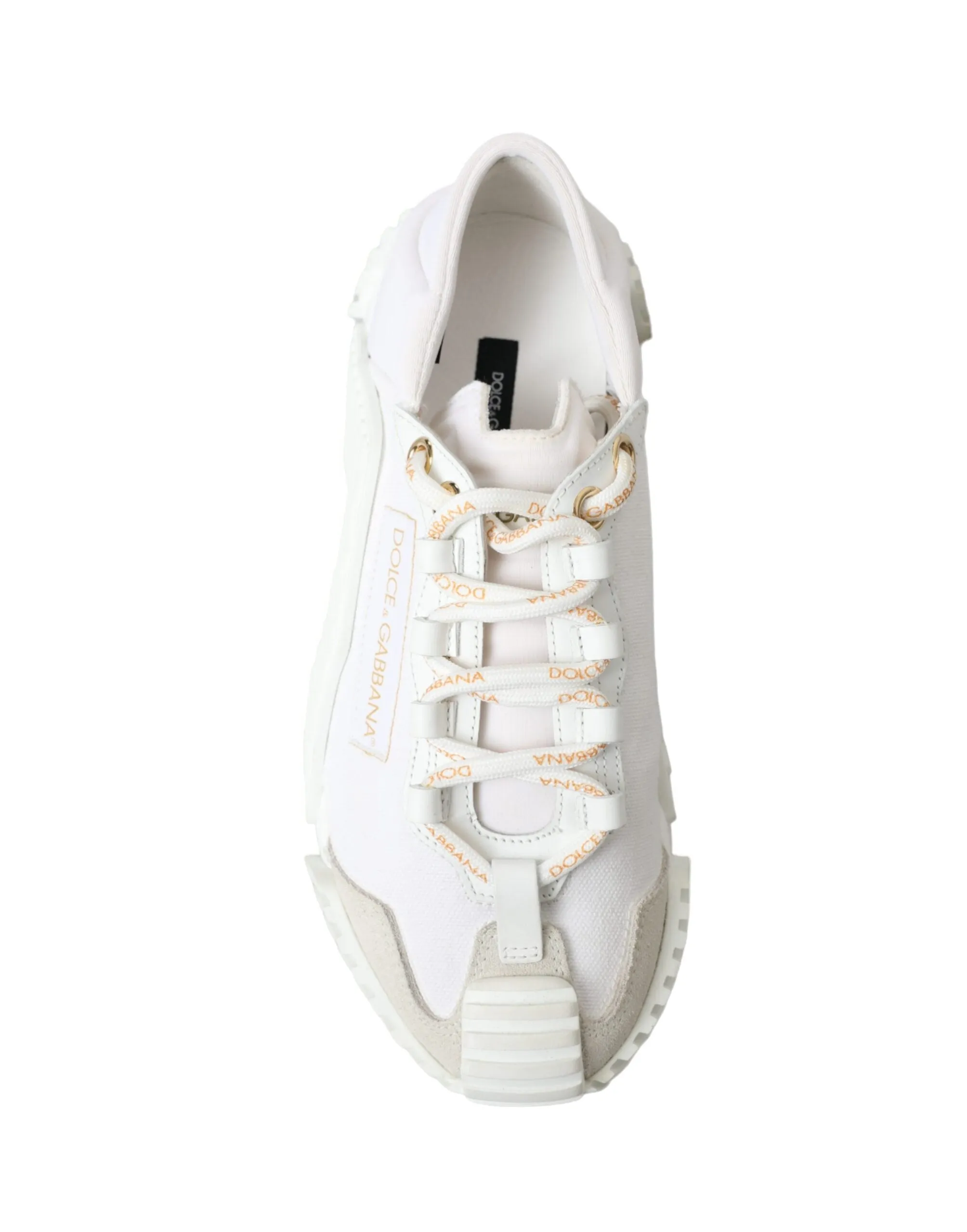 Dolce & Gabbana Elevated White NS1 Sneakers