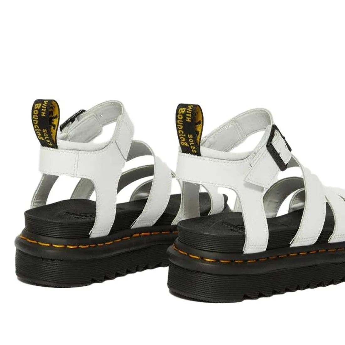 Dr Martens Blaire Hydro White Chunky Sandal