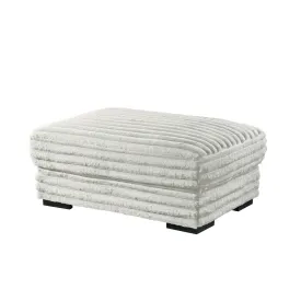 Embrace - 41" Ottoman - White