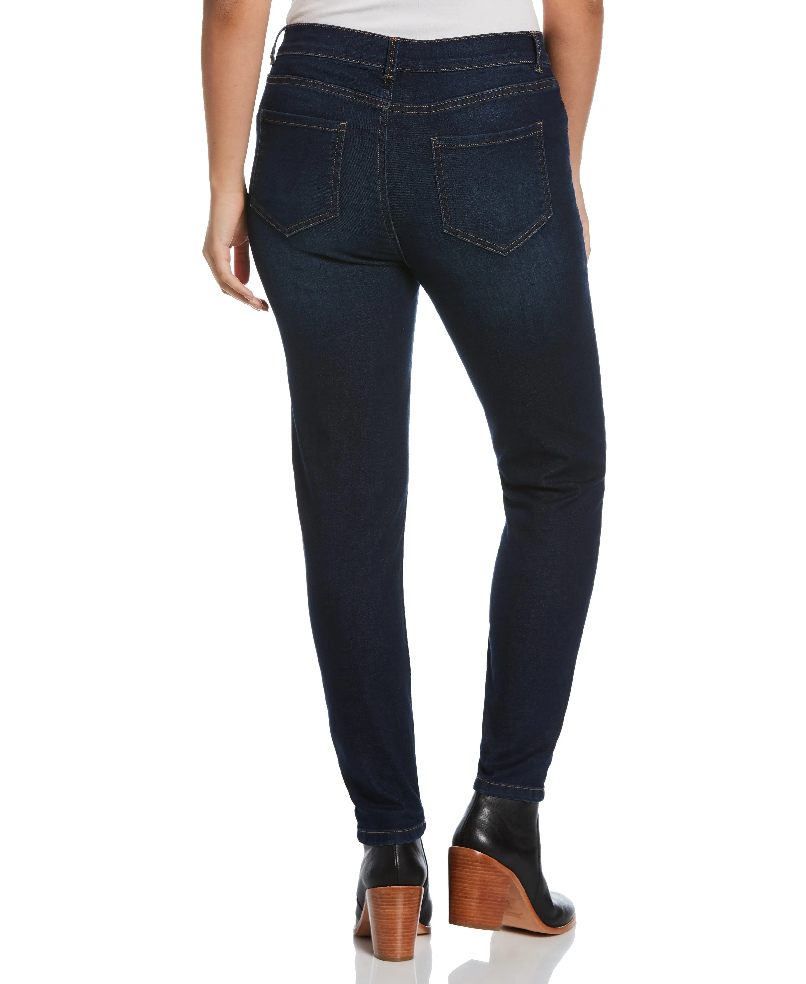 Fly Front Skinny Jean Dark Wash - Skinny Fit