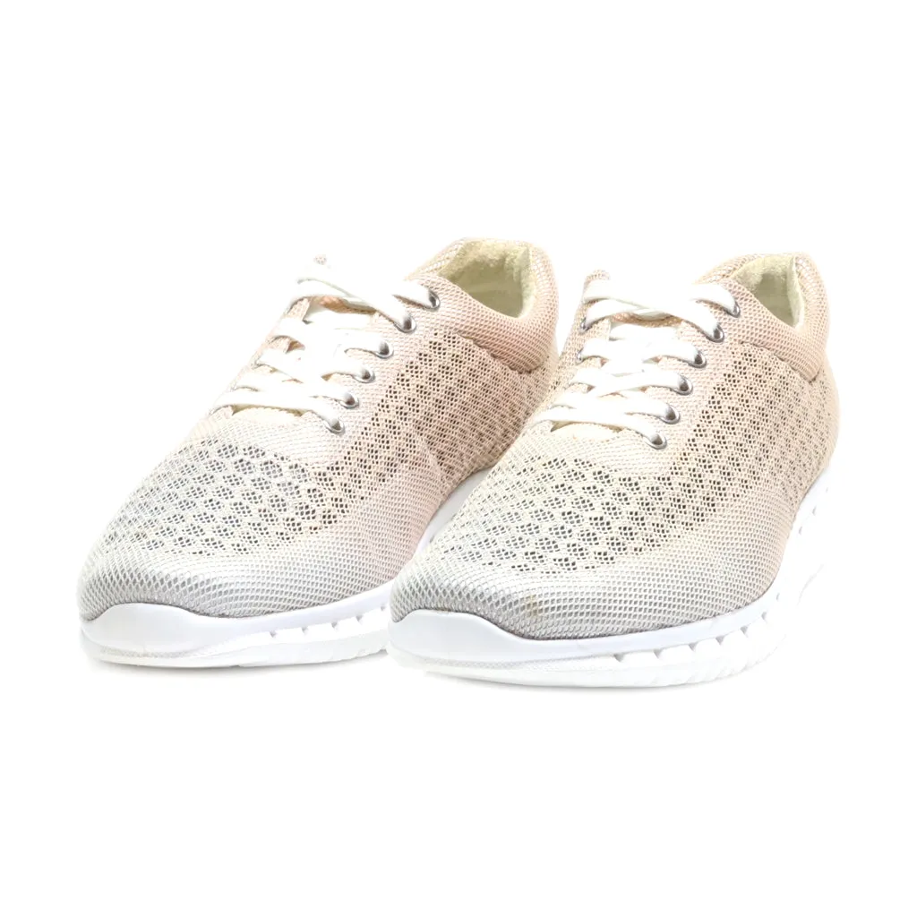 Gabor Trainers & Sneakers Fabric Beige Colour For Women