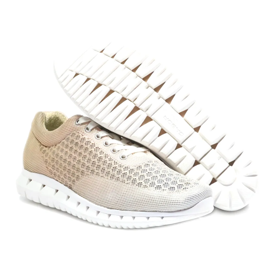 Gabor Trainers & Sneakers Fabric Beige Colour For Women