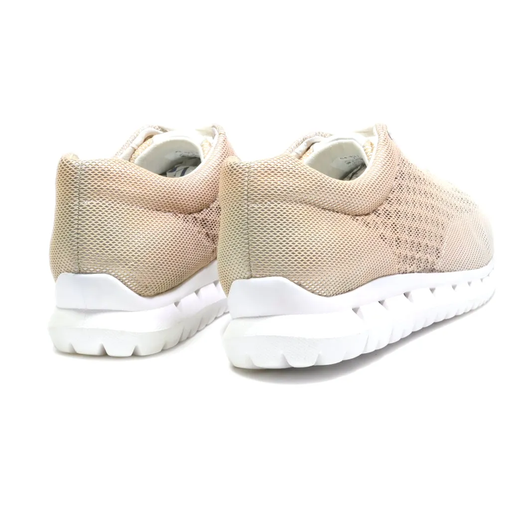 Gabor Trainers & Sneakers Fabric Beige Colour For Women