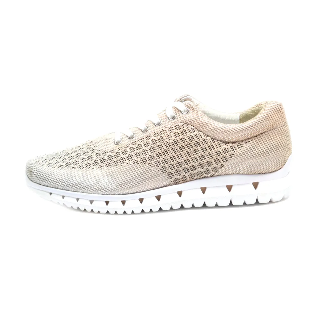 Gabor Trainers & Sneakers Fabric Beige Colour For Women