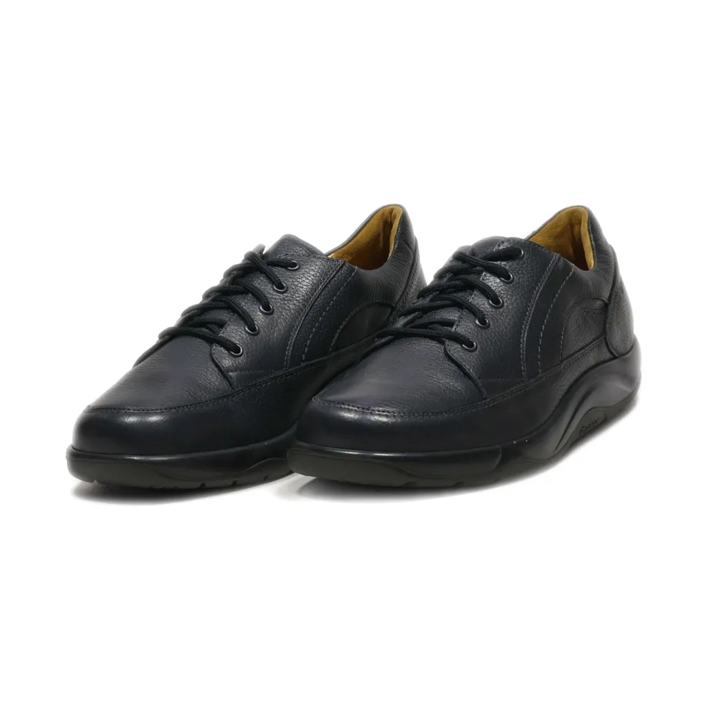 Ganter Formal Lace Ups Leather Black Colour For Men