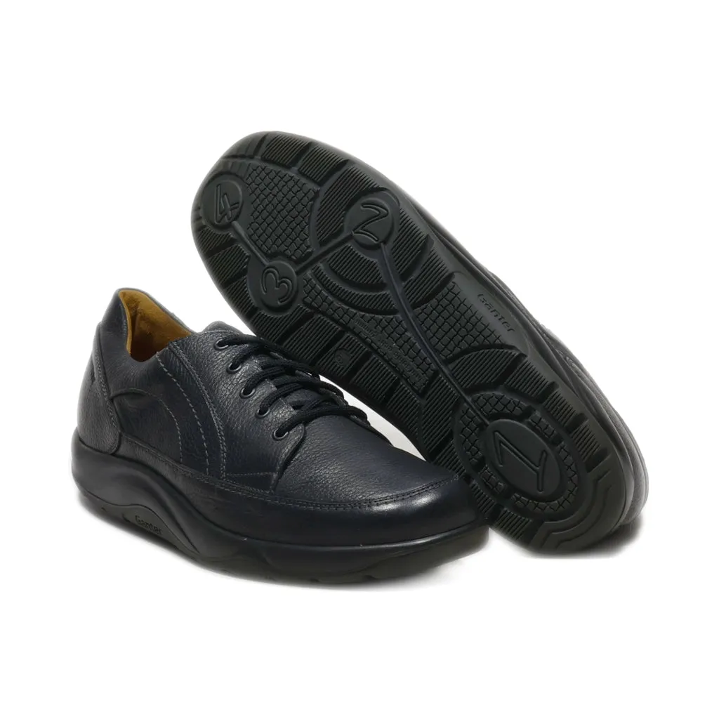 Ganter Formal Lace Ups Leather Black Colour For Men