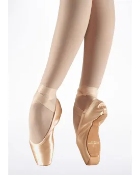 Gaynor Minden Sleek Fit Pointe Shoes - Feather Shank High Heel Deep Vamp - Womens 8 Narrow 3 Box