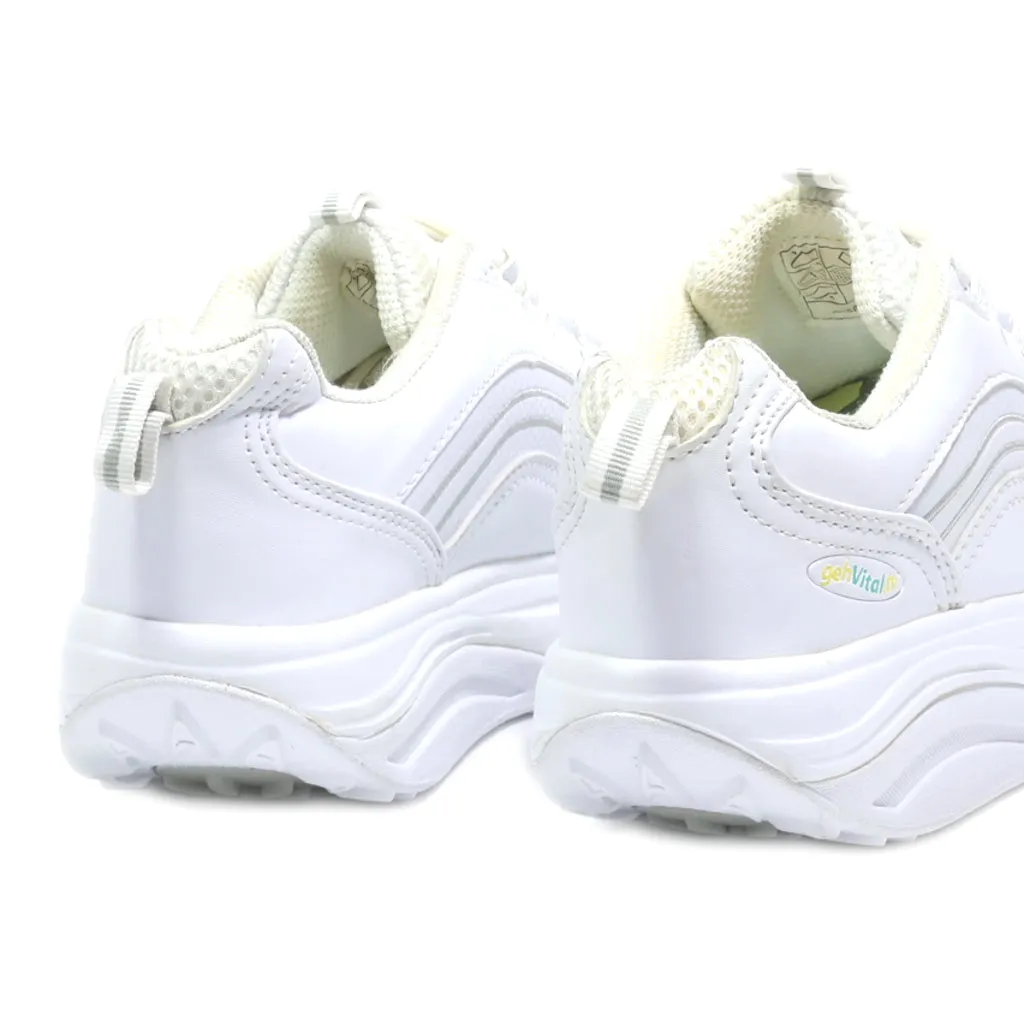 Gehvital.Tv Low-Top Sneakers Canvas White Colour For Women