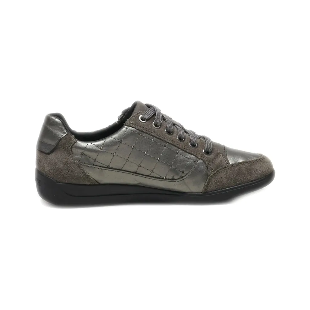 Geox Lace Ups Suede Grey Colour For Women