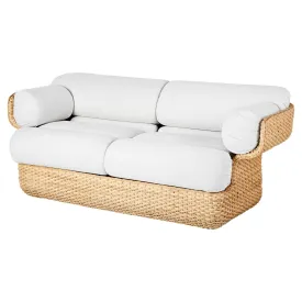 GUBI Basket 2 Seat Sofa - Upholstered