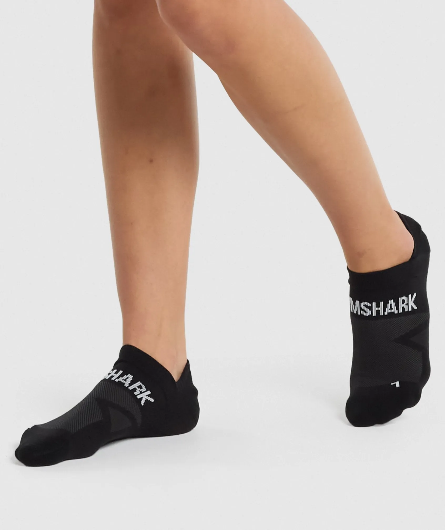 Gymshark No Show Performance Socks - Black