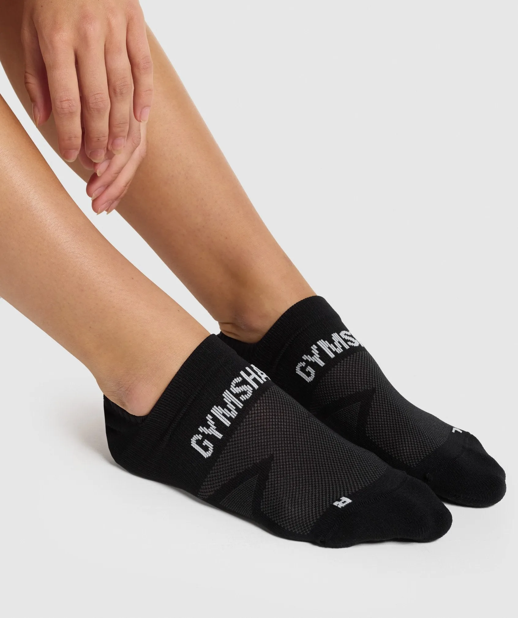 Gymshark No Show Performance Socks - Black