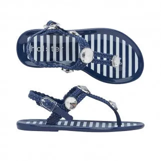 Holster Kids - Girls St Tropez Navy Sandal