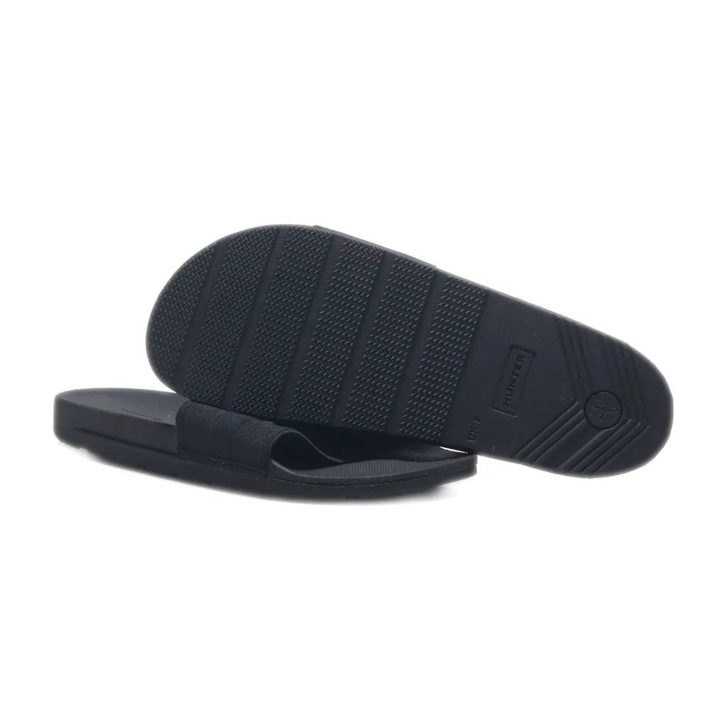 Hunter Sliders Fabric Black Colour For Men