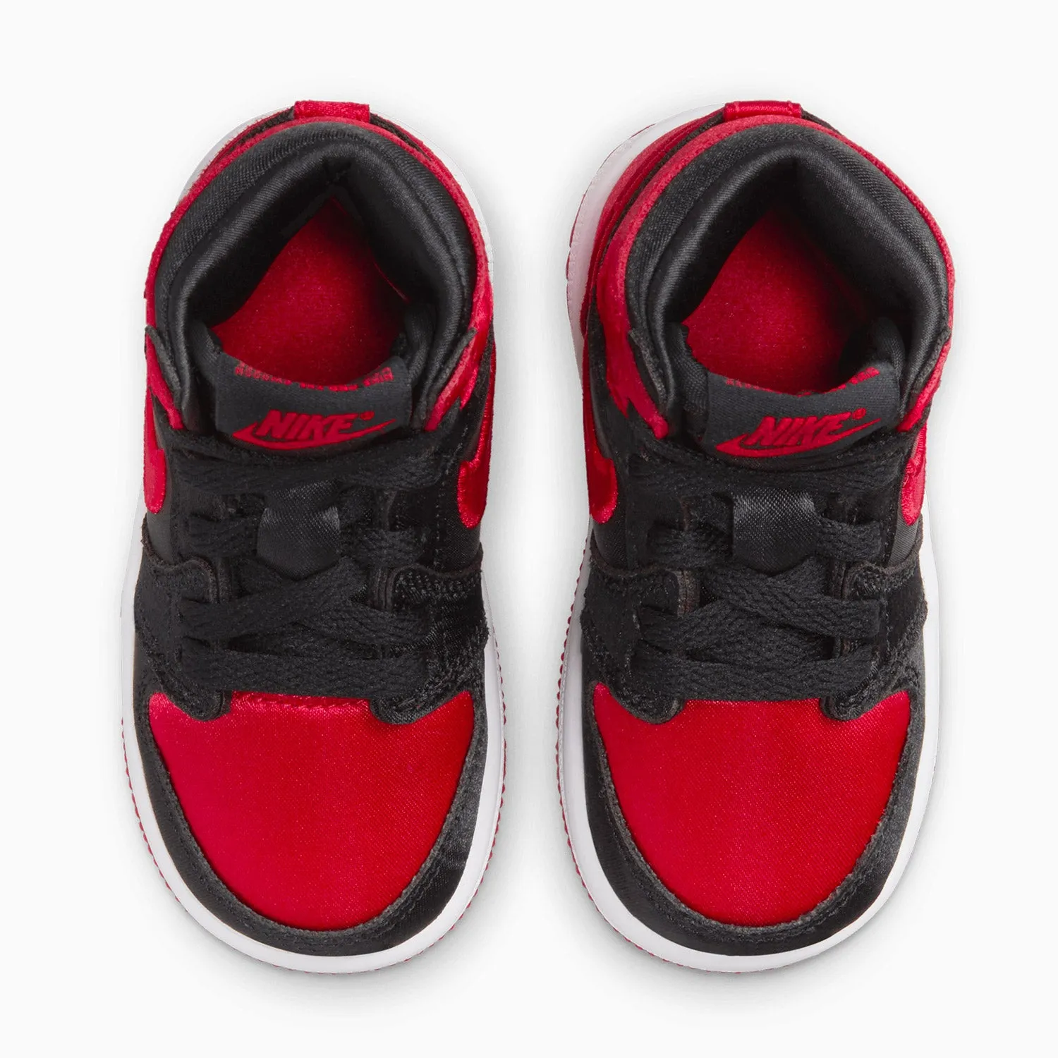 Kid's Air Jordan 1 Retro High OG "Satin Bred" Toddlers