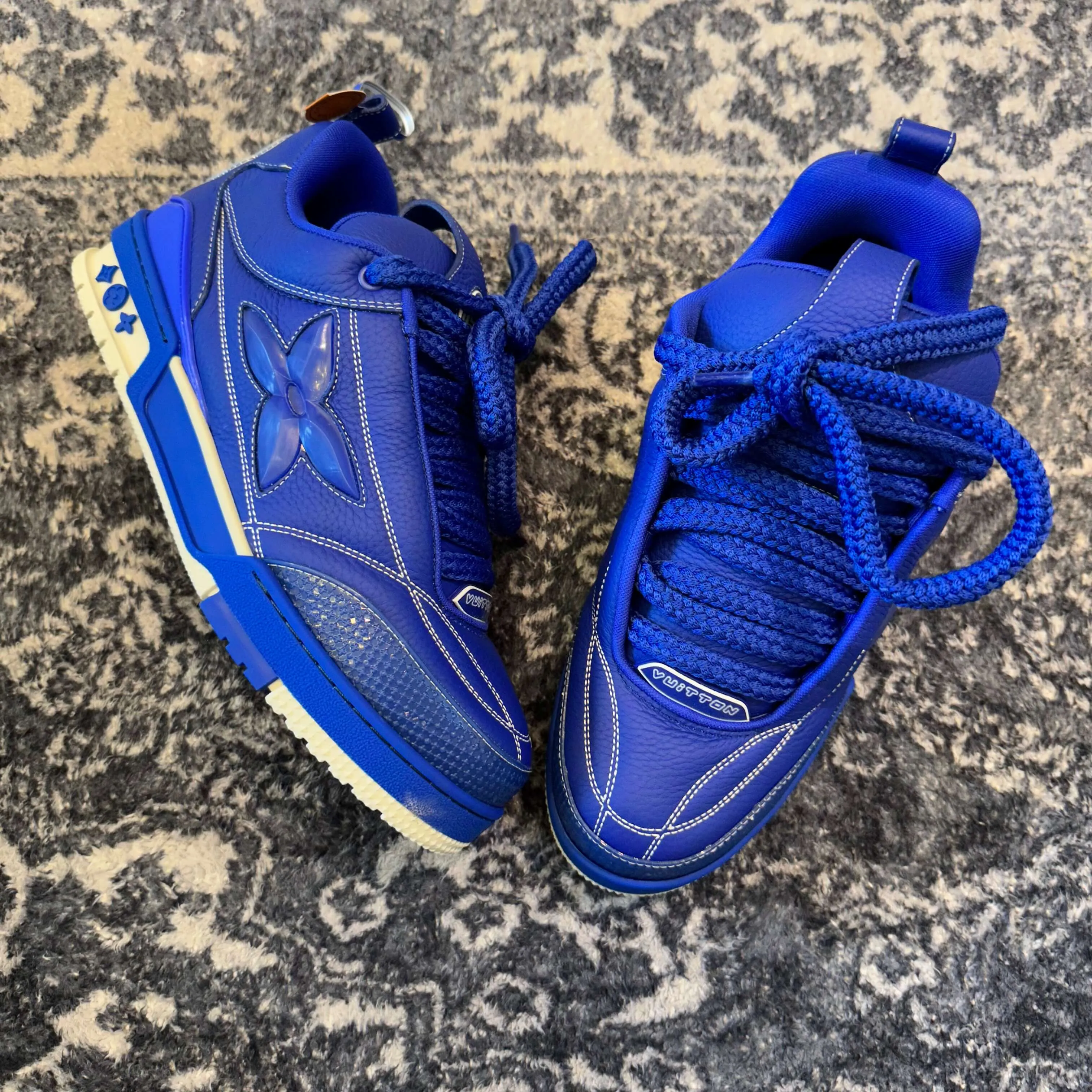 Louis Vuitton LV Trainer Blue Skate Sneaker