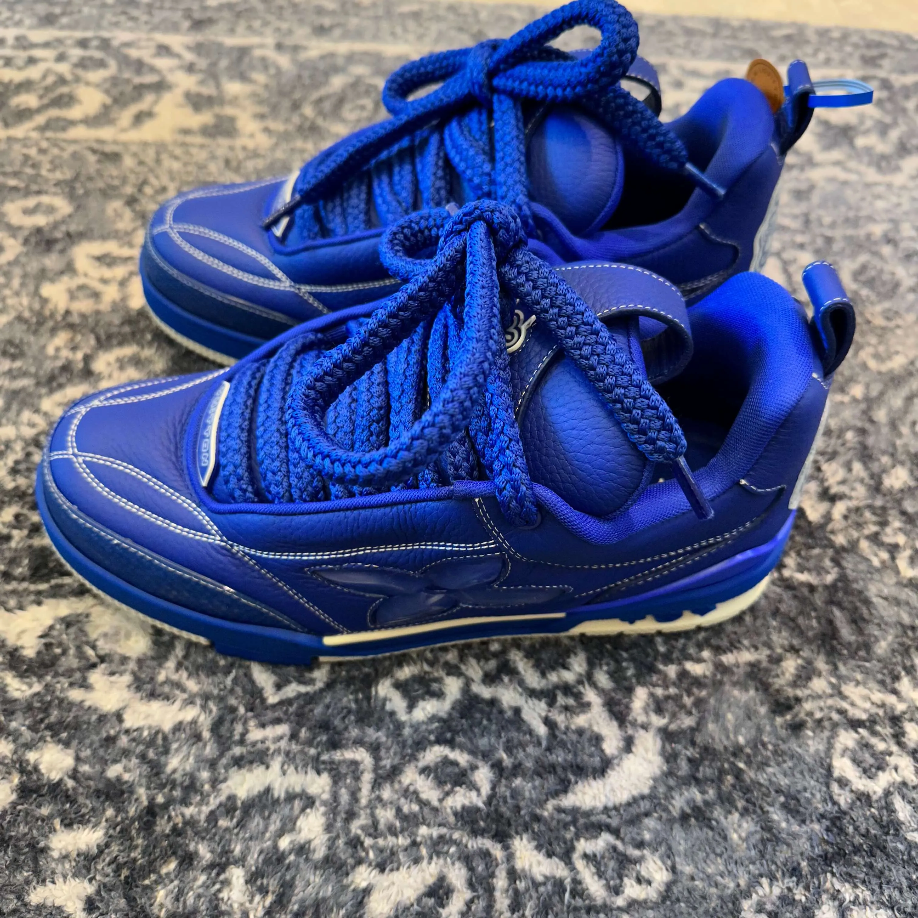 Louis Vuitton LV Trainer Blue Skate Sneaker