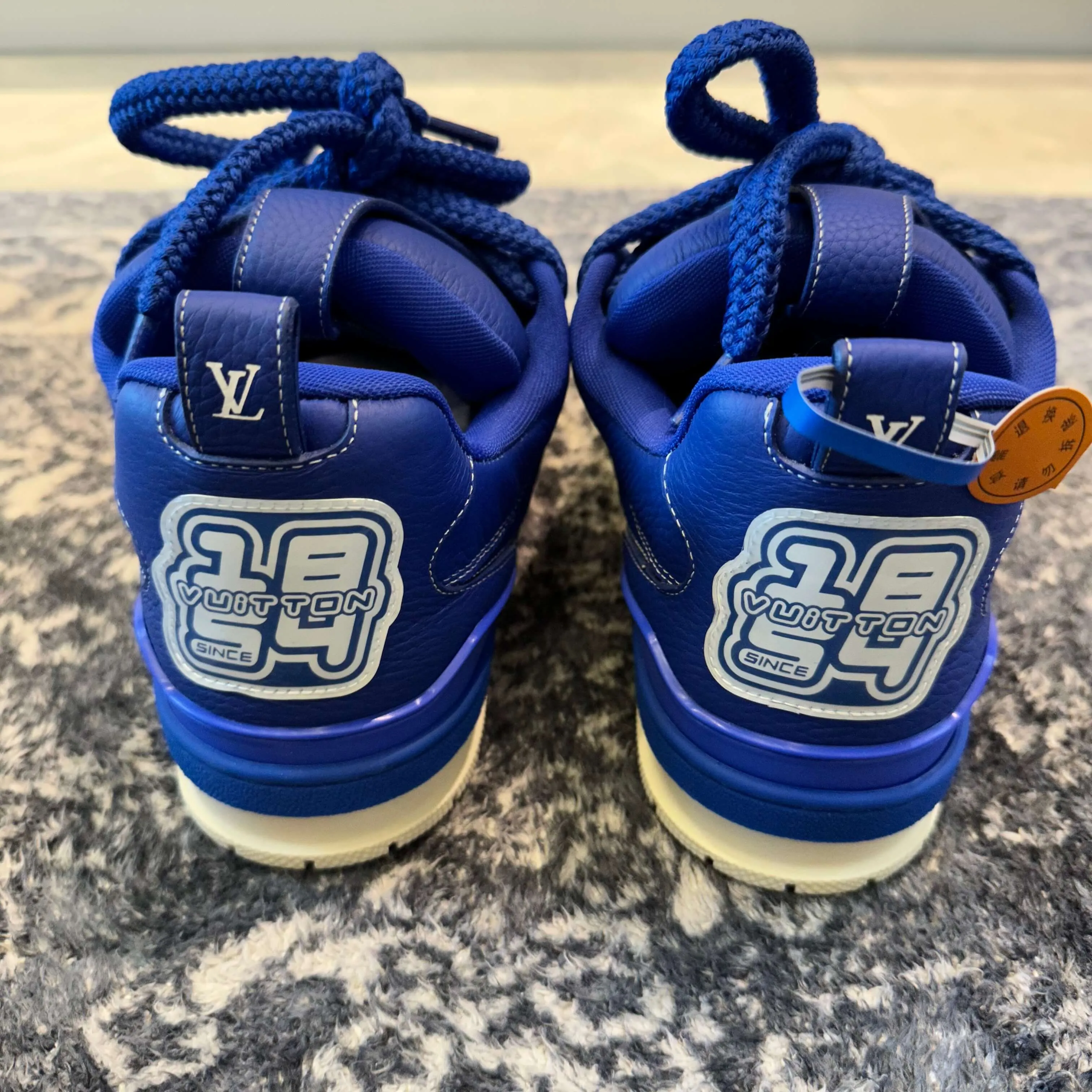 Louis Vuitton LV Trainer Blue Skate Sneaker